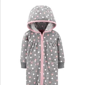 Carter's 24 month fleece jumpsuit